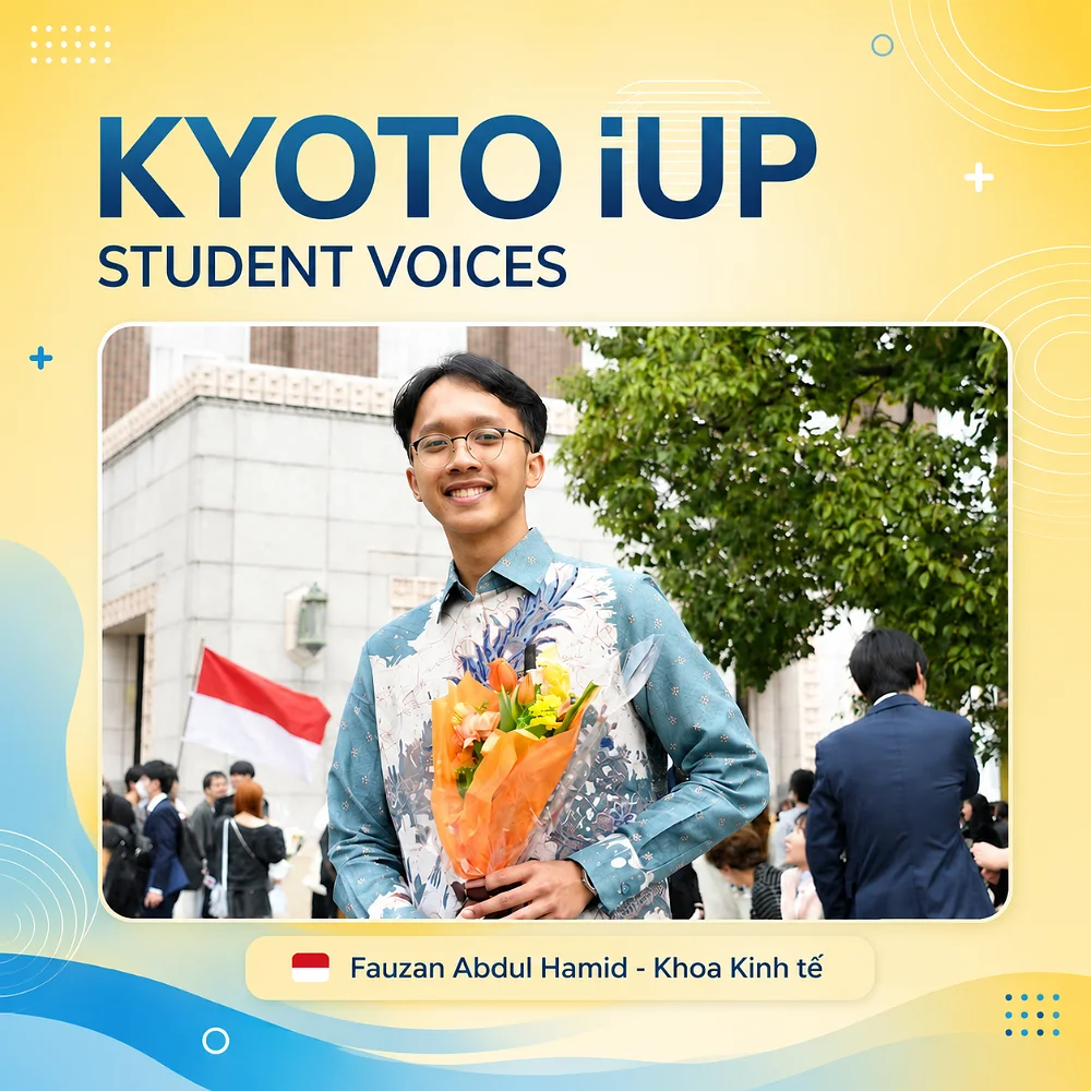 Chia sẻ từ cựu sinh viên Đại học Kyoto – chương trình Kyoto iUP